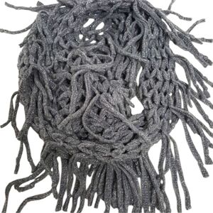 Justice for Girls Infinity Scarf - Grey/Silver